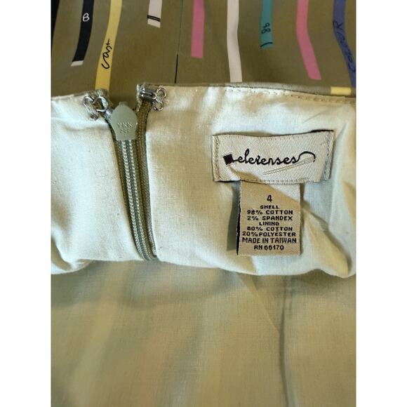 Anthropologie | Vtg. Archival Collection Elevenses No. 2 Pencil Skirt Size 4 - Picture 8 of 11